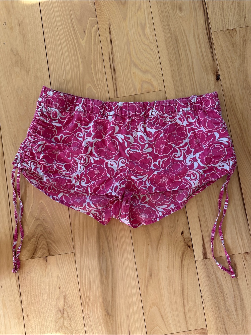 Old Navy Pink Floral Vintage Shorts